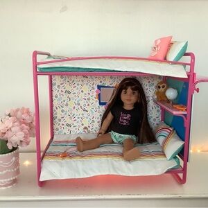 American Girl Courtney’s Bunk Bed with Accessories *DOLL NOT INCLUDED*